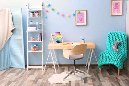 diy study space for childs room