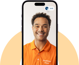 Frontdoor app on phone