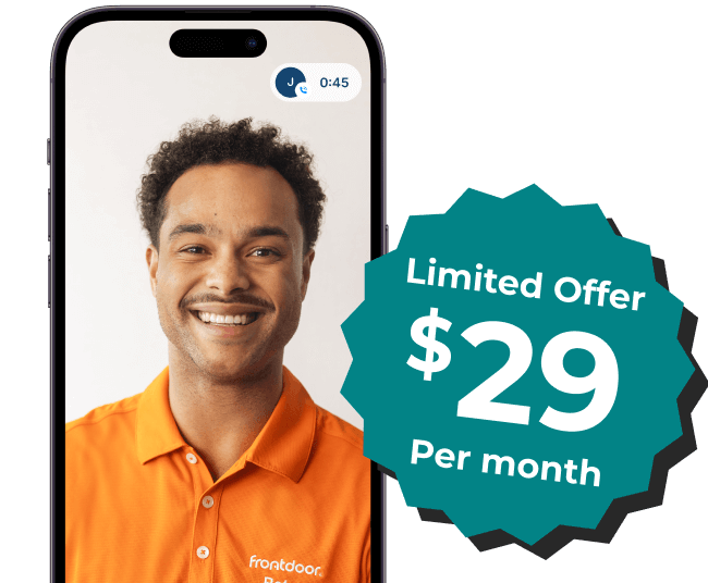 Frontdoor Pro on phone app